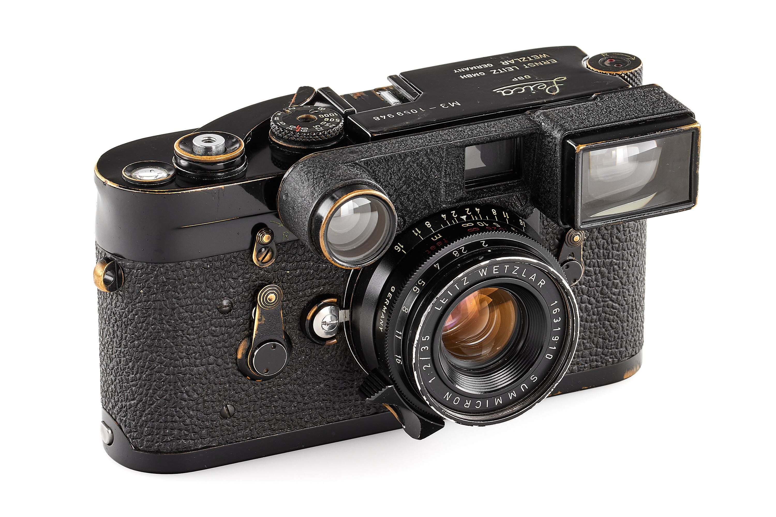 Leica M3 black paint with Summicron 2/35mm black paint Leica M3 black paint with Summicron 2/35mm black paint