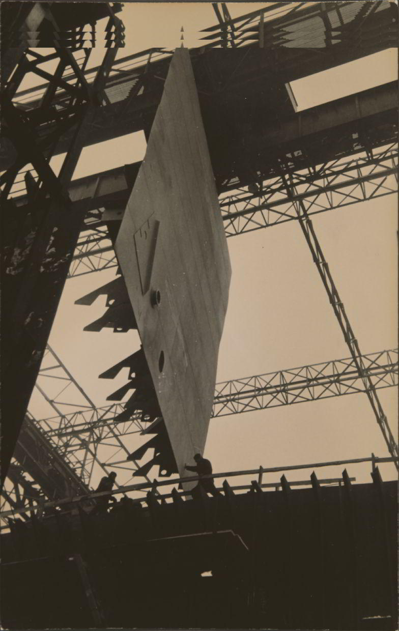 SIMON FRIDLAND (1905–1964) Industrie-Bauteil / Industrial construction, USSR 1930s SIMON FRIDLAND (1905–1964) Industrie-Bauteil / Industrial construction, USSR 1930s