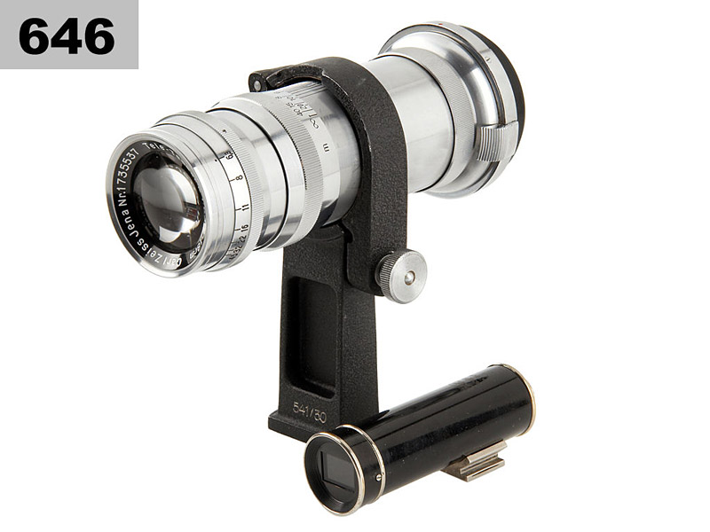 Carl Zeiss Jena  Tele-Tessar K  6.3/18cm