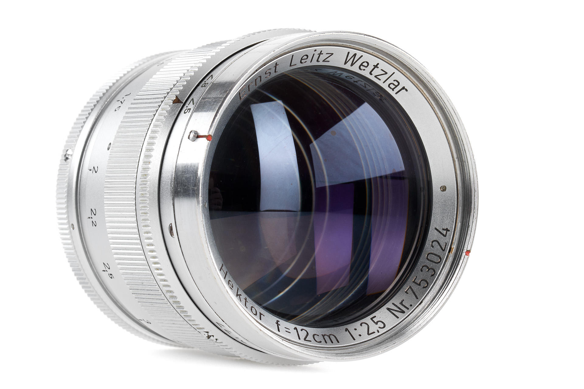 Hektor 2.5/12cm prototype * Hektor 2.5/12cm prototype *