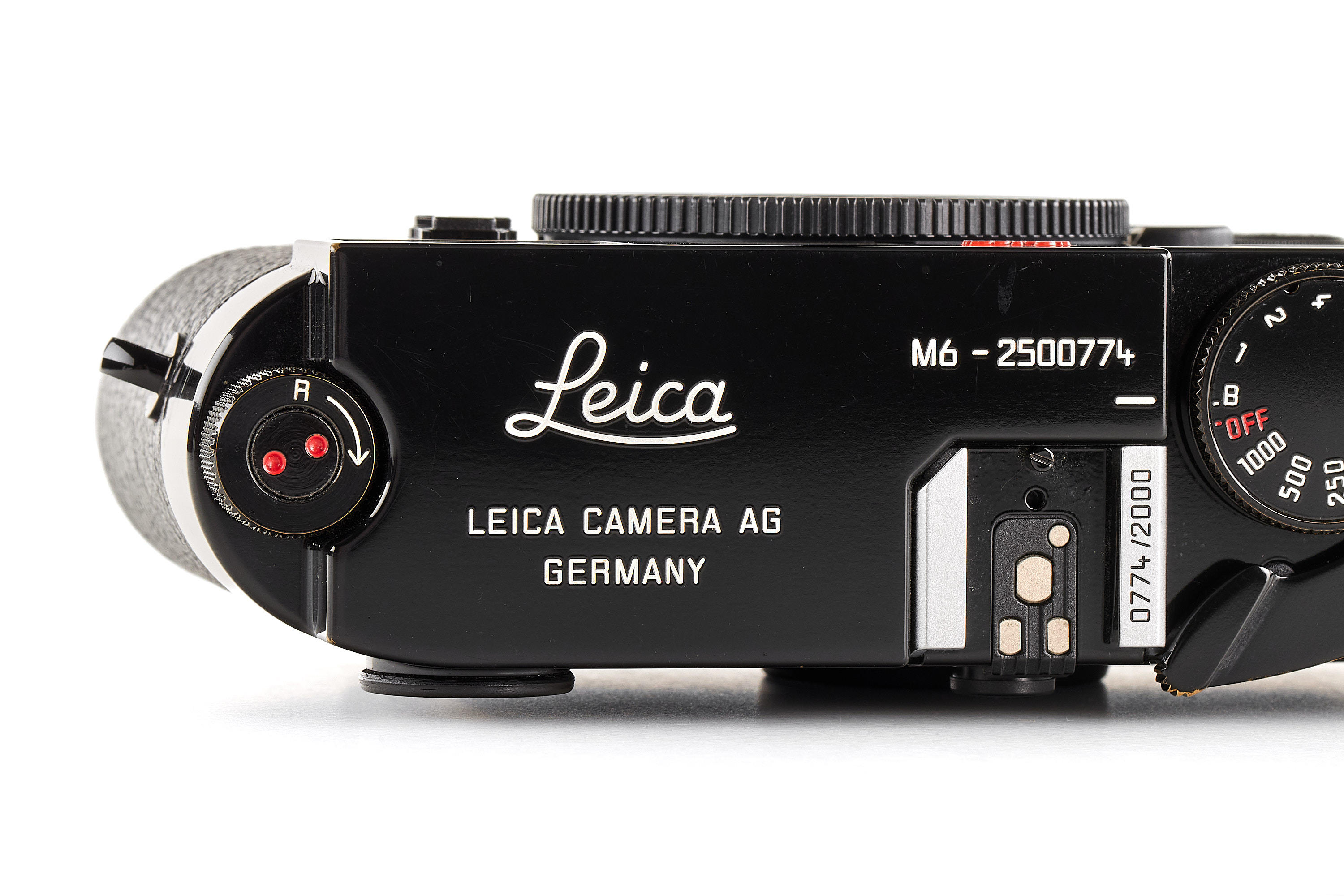 Leica M6 TTL Millennium black paint 10442