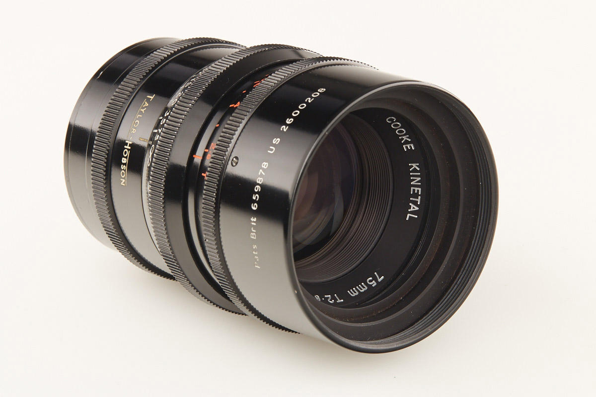 Taylor Hobson Cooke kinetal 25mm T2 F1.8 希少 シネレンズ