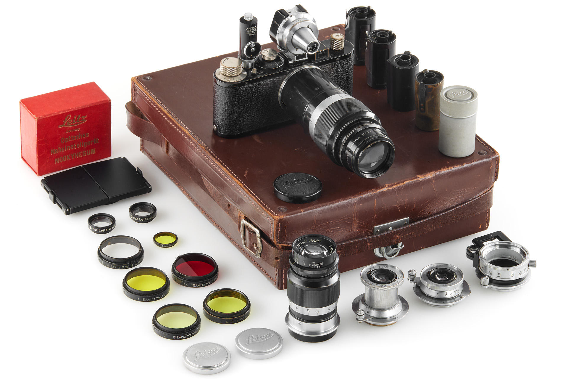 Leica Standard black/nickel outfit