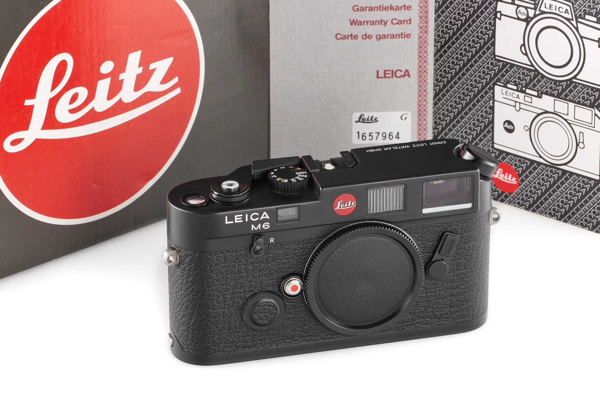 Leica M6 black 10404 First Year Leica M6 black 10404 First Year