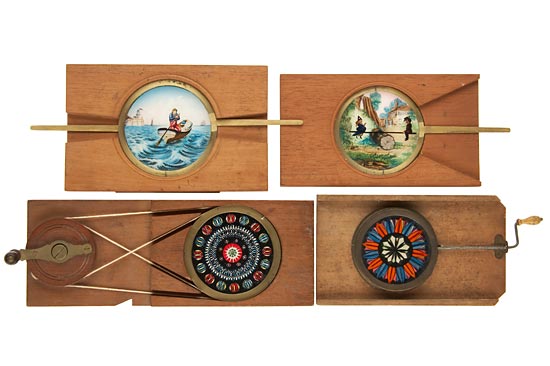 11 Mechanical Magic Lantern Slides