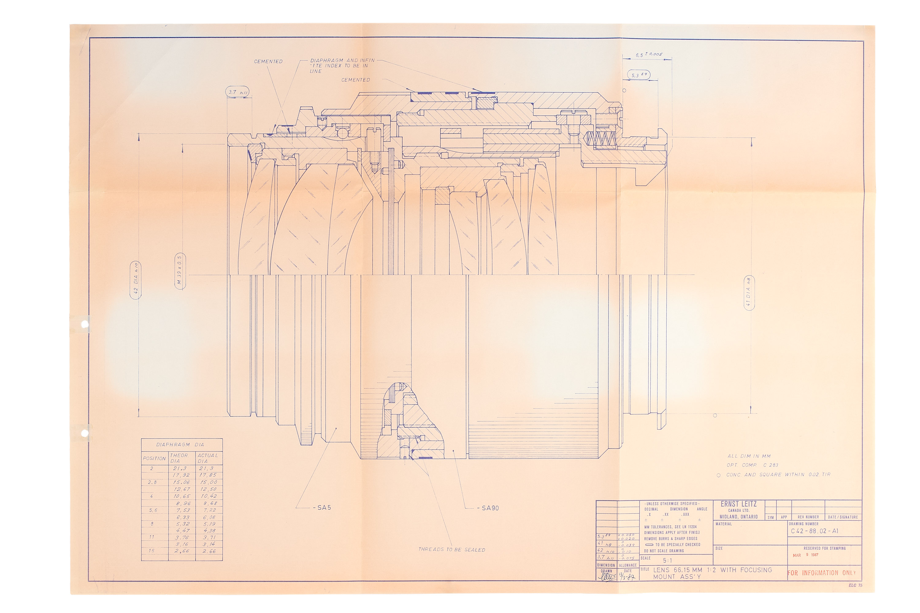 Elcan 2/66mm Blueprint