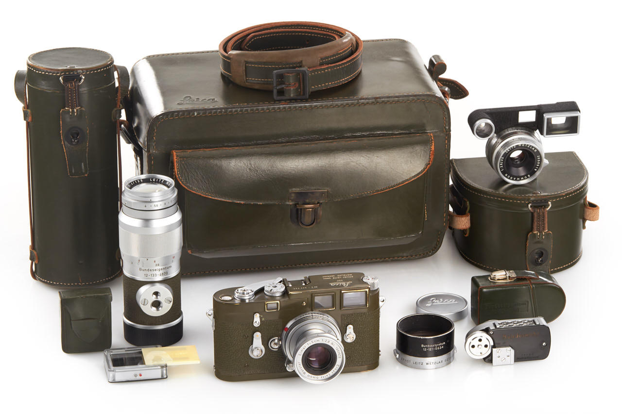 Leica M3 olive Bundeseigentum outfit *