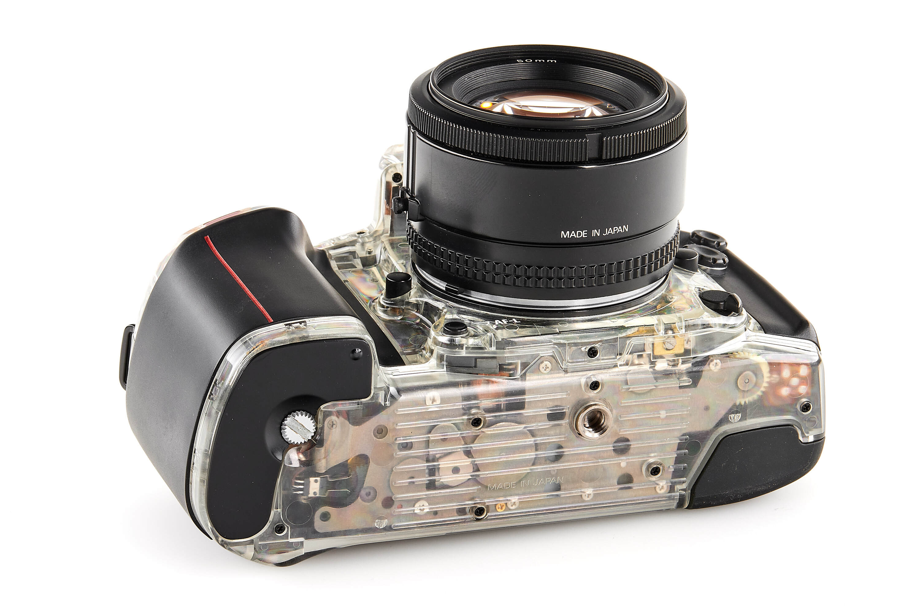 Nikon F90 transparent display model