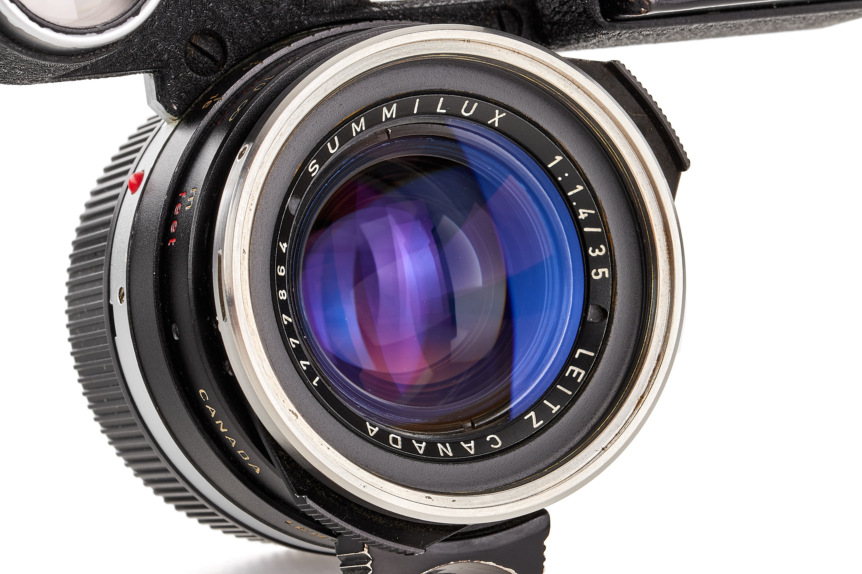 Summilux 1.4/35mm Steel Rim black paint M3 *
