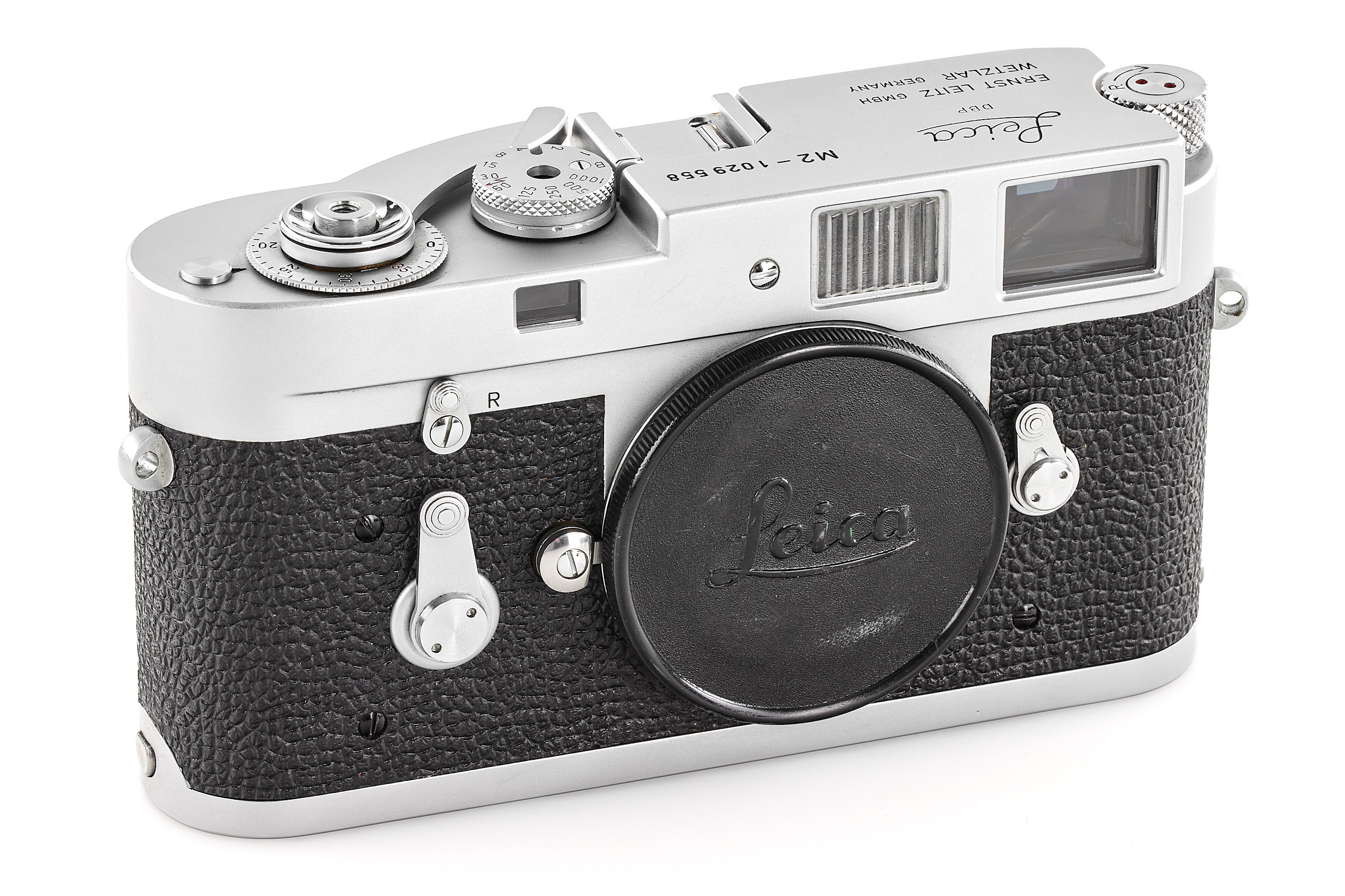 LEICA M2 Silver Chrome クイックローディングスプール – まるかめら