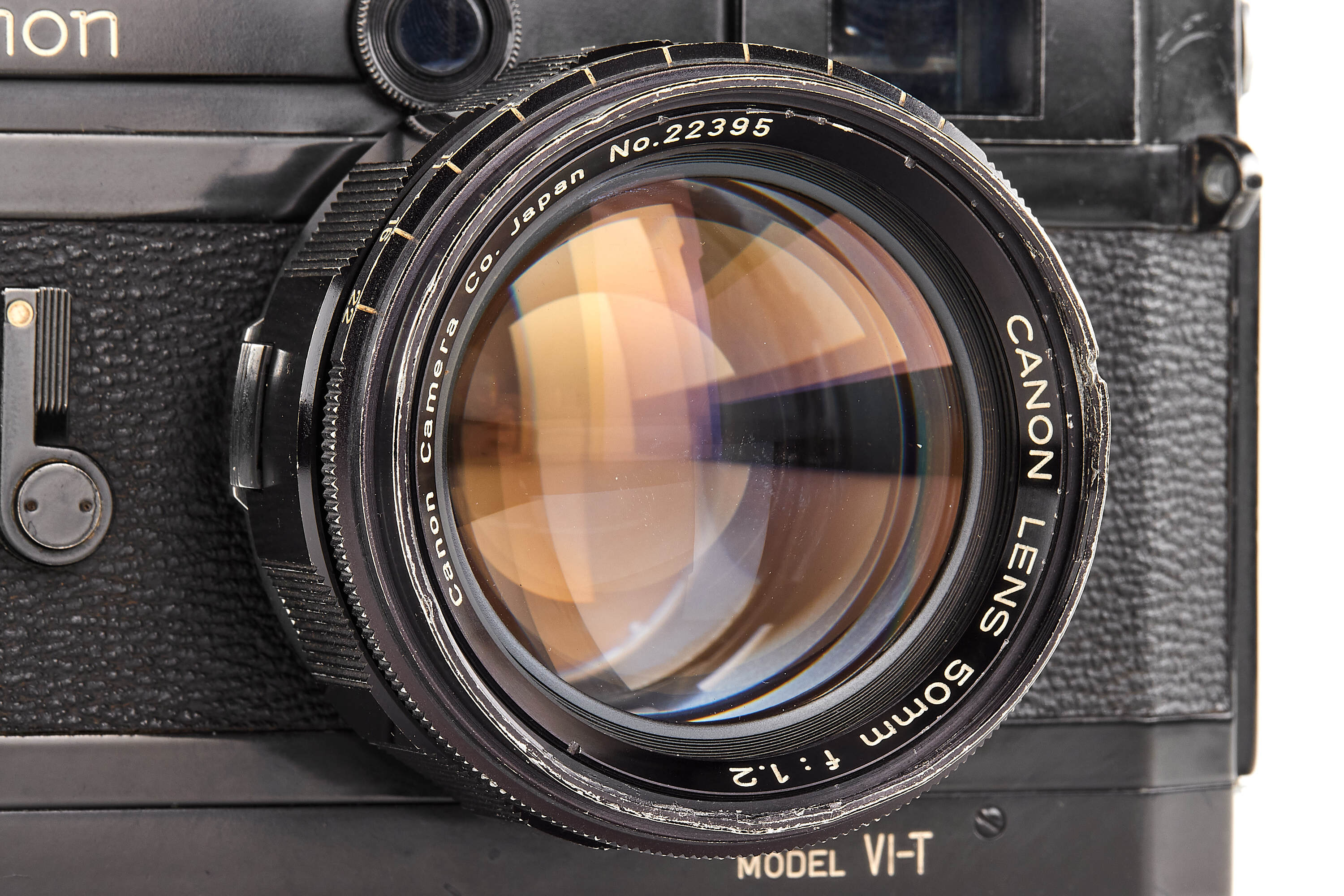 Canon VI-T black paint with 1.2/50mm *