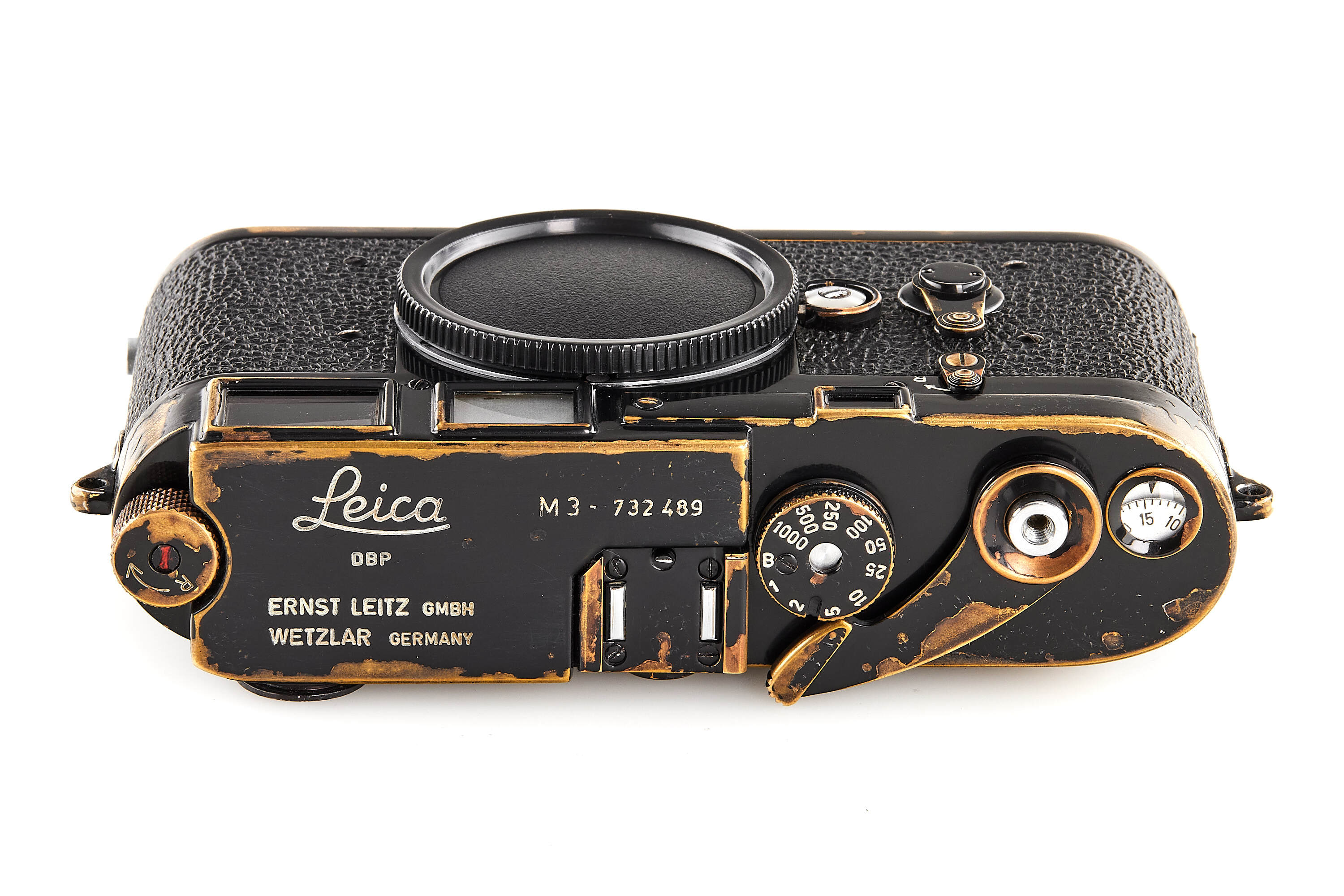 Leica M3 black repainted Dual Stroke *
