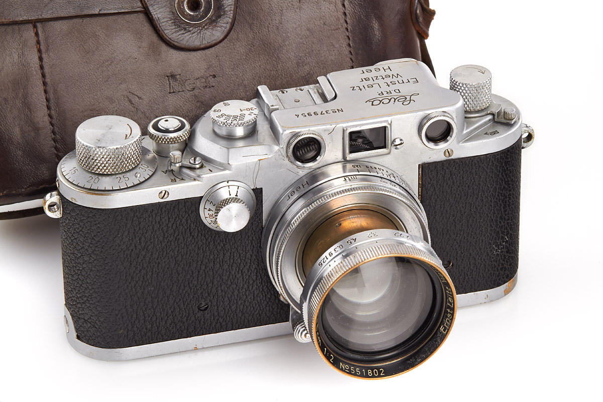 Leica IIIc chrome 'Heer'
