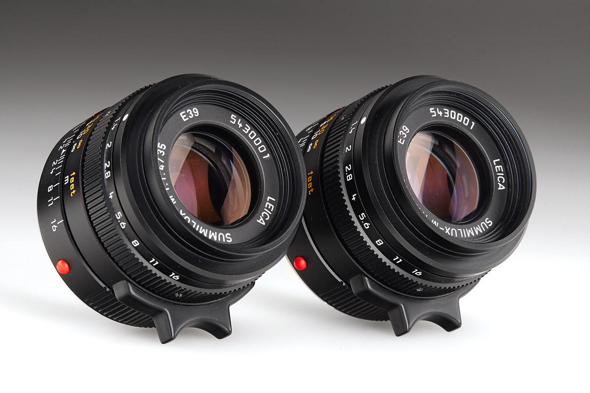 Summilux 1.4/35mm Prototypes