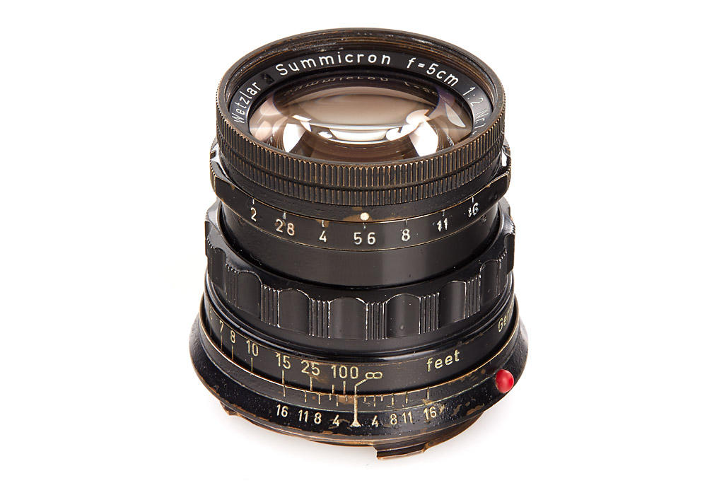 Summicron 2/5cm black paint