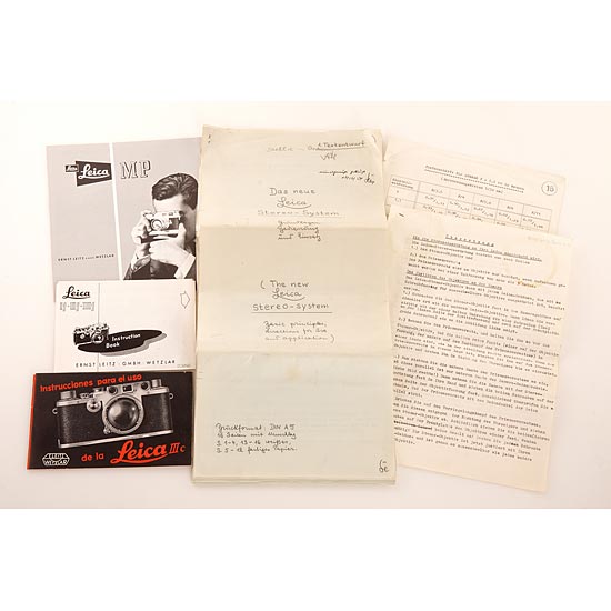 Leitz Literature (various)