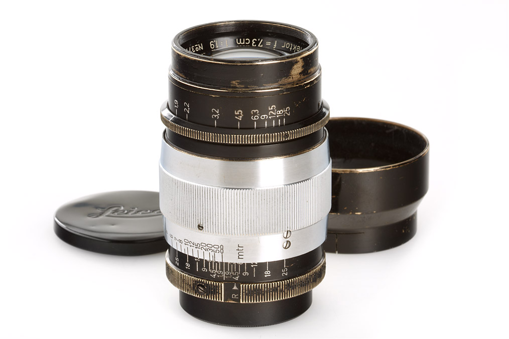 Hektor 1,9/7,3cm Schwarz/Chrom