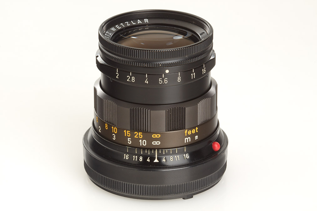 Summicron 2/50mm Black Paint Dummy