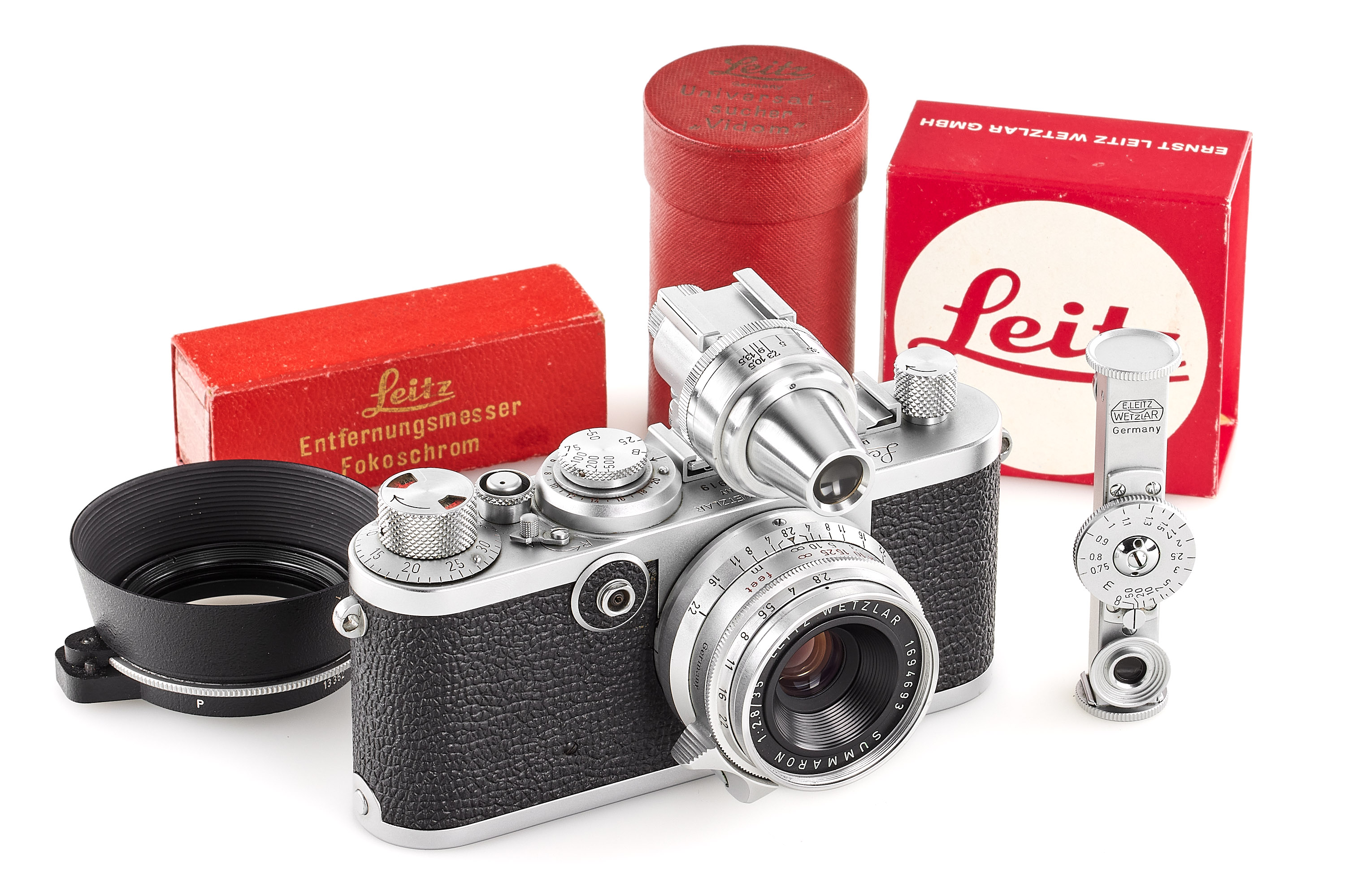 Leica If red dial with Summaron 2.8/35mm