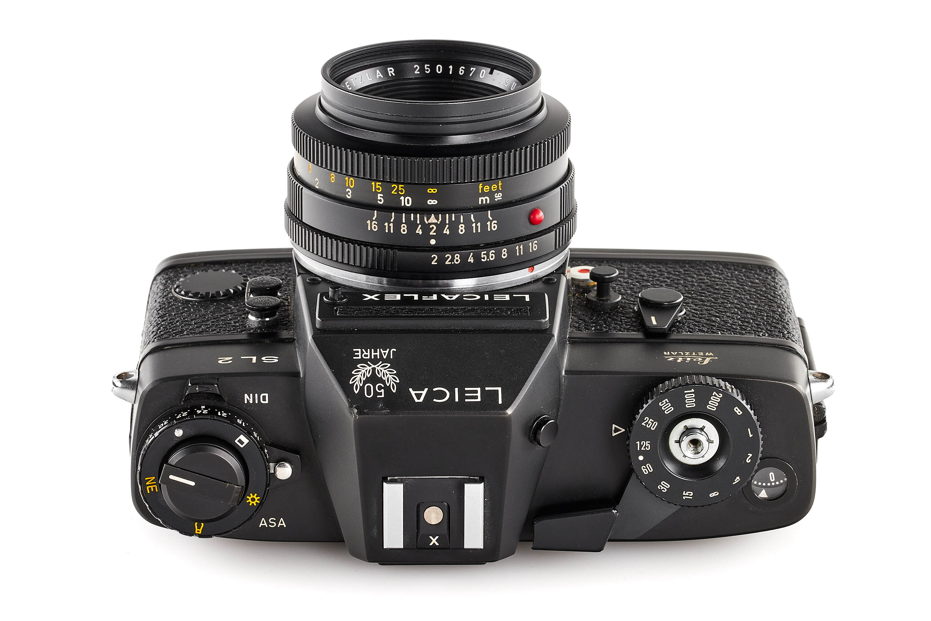 Leicaflex SL2 '50 JAHRE' black with Summicron-R 2/50mm