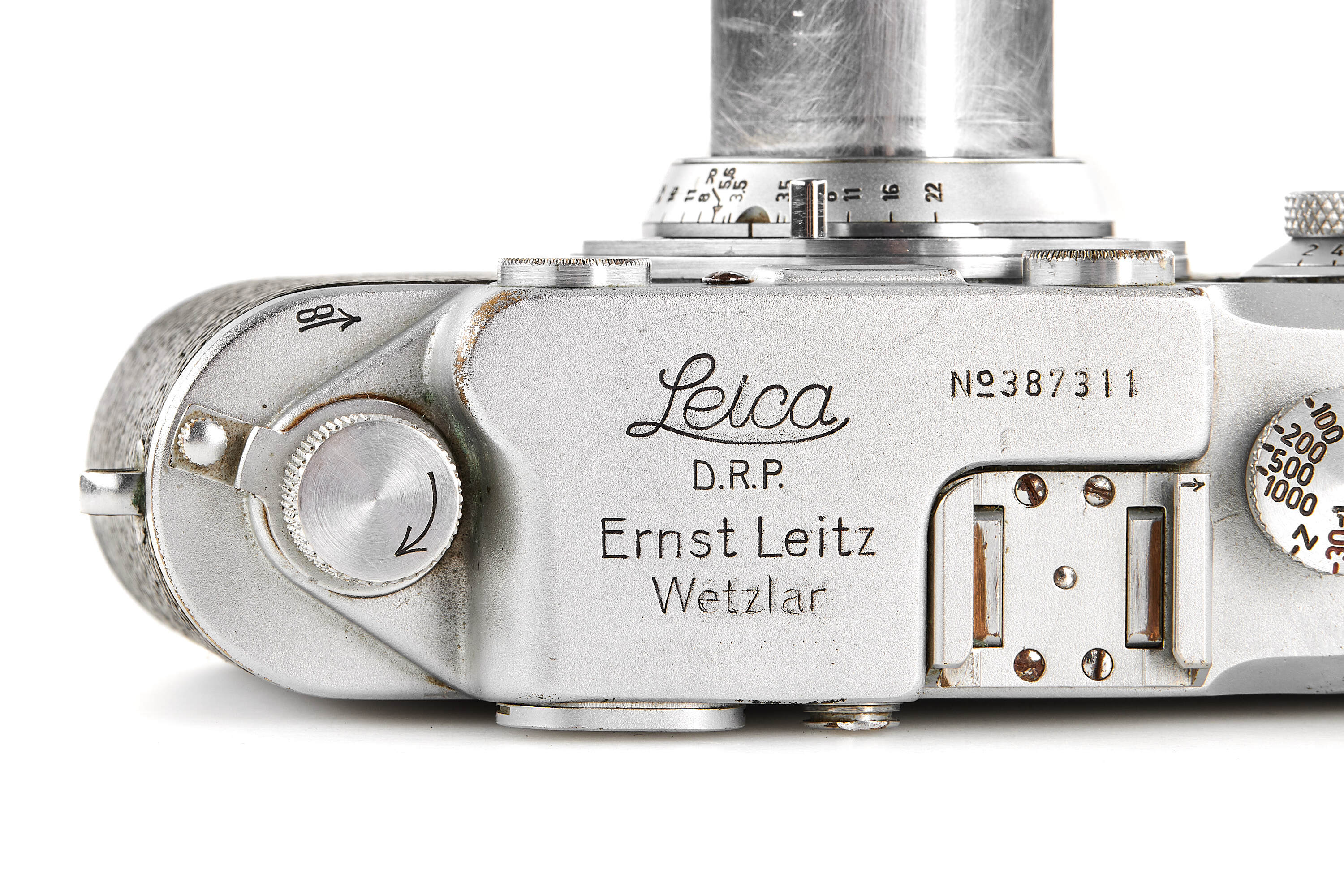 Leica IIIc chrome 'Luftwaffen-Eigentum'