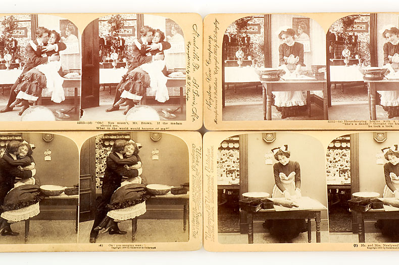 2 Stereographic Sets 'The New French Cook' 2 Stereographic Sets 'The New French Cook'