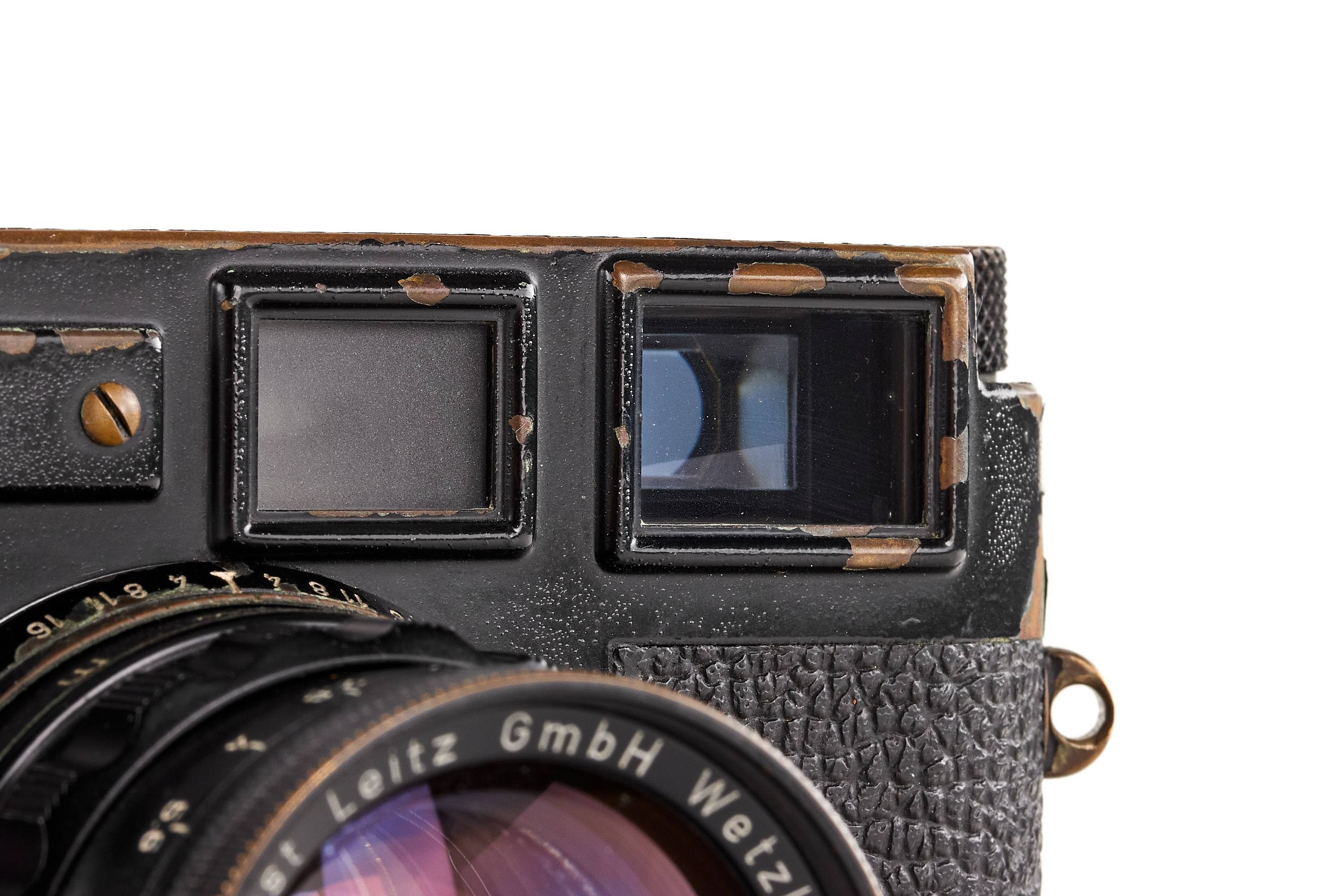 Leica M3 black paint with Summicron 2/50mm black paint / brass mount