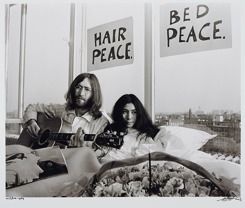 Nico Koster, John Lennon & Yoko Ono, ›Bed-In‹
