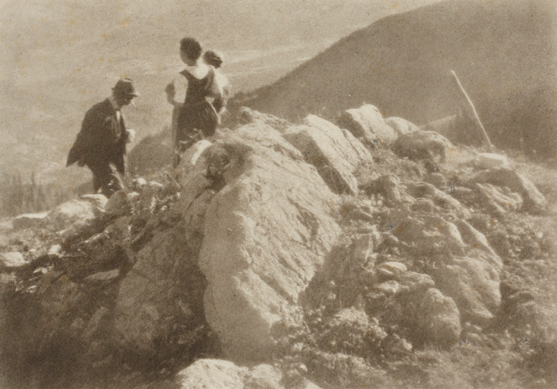 On the mountain, Heinrich Kühn (1866-1944)