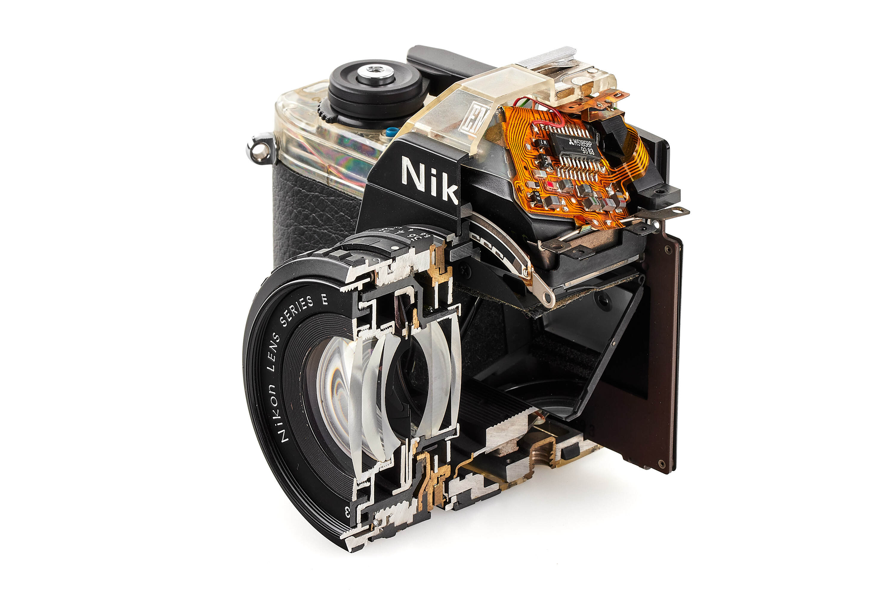 Nikon EM cut-away display model *