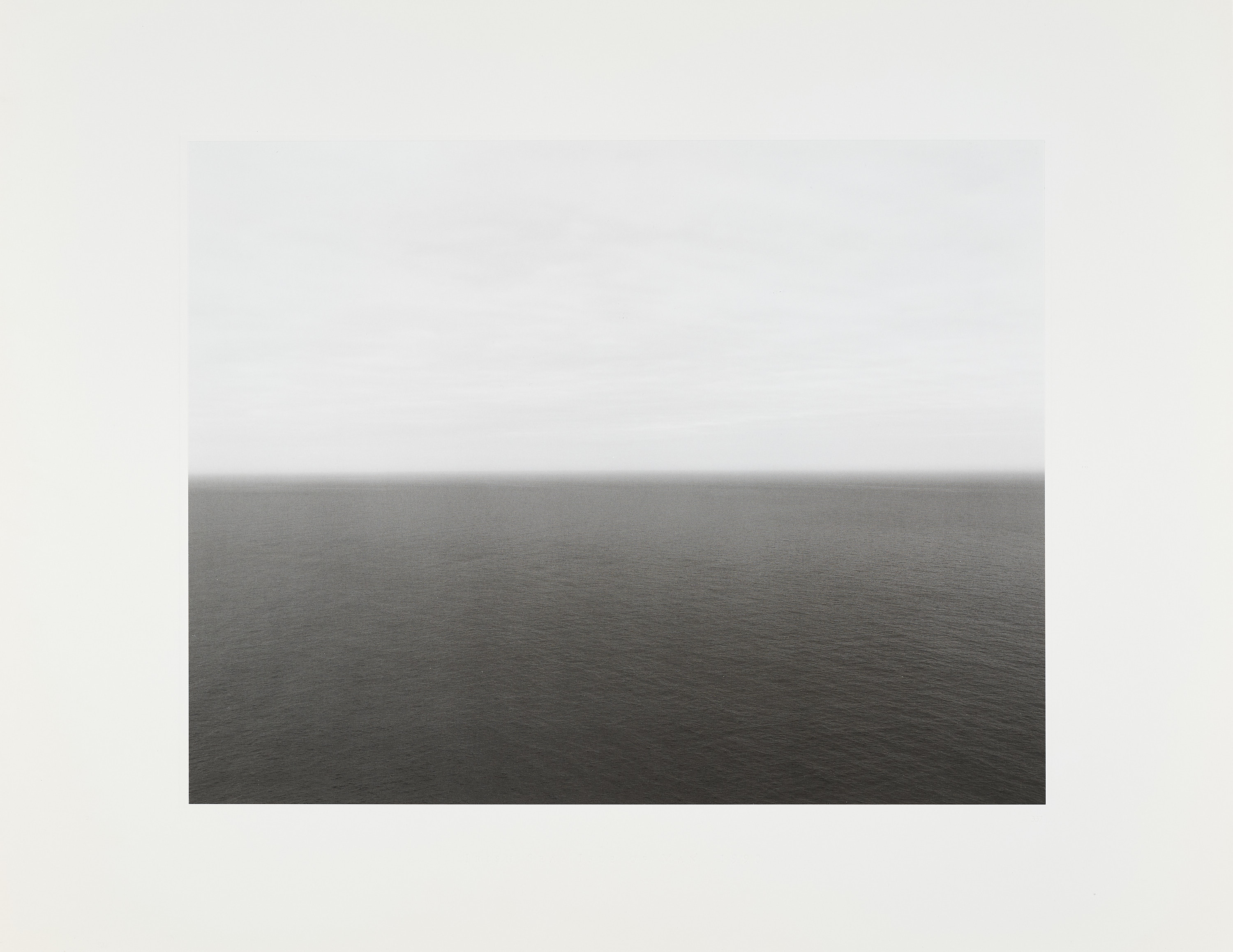 HIROSHI SUGIMOTO (*1948) - Irish Sea, Isle of Man, 1990