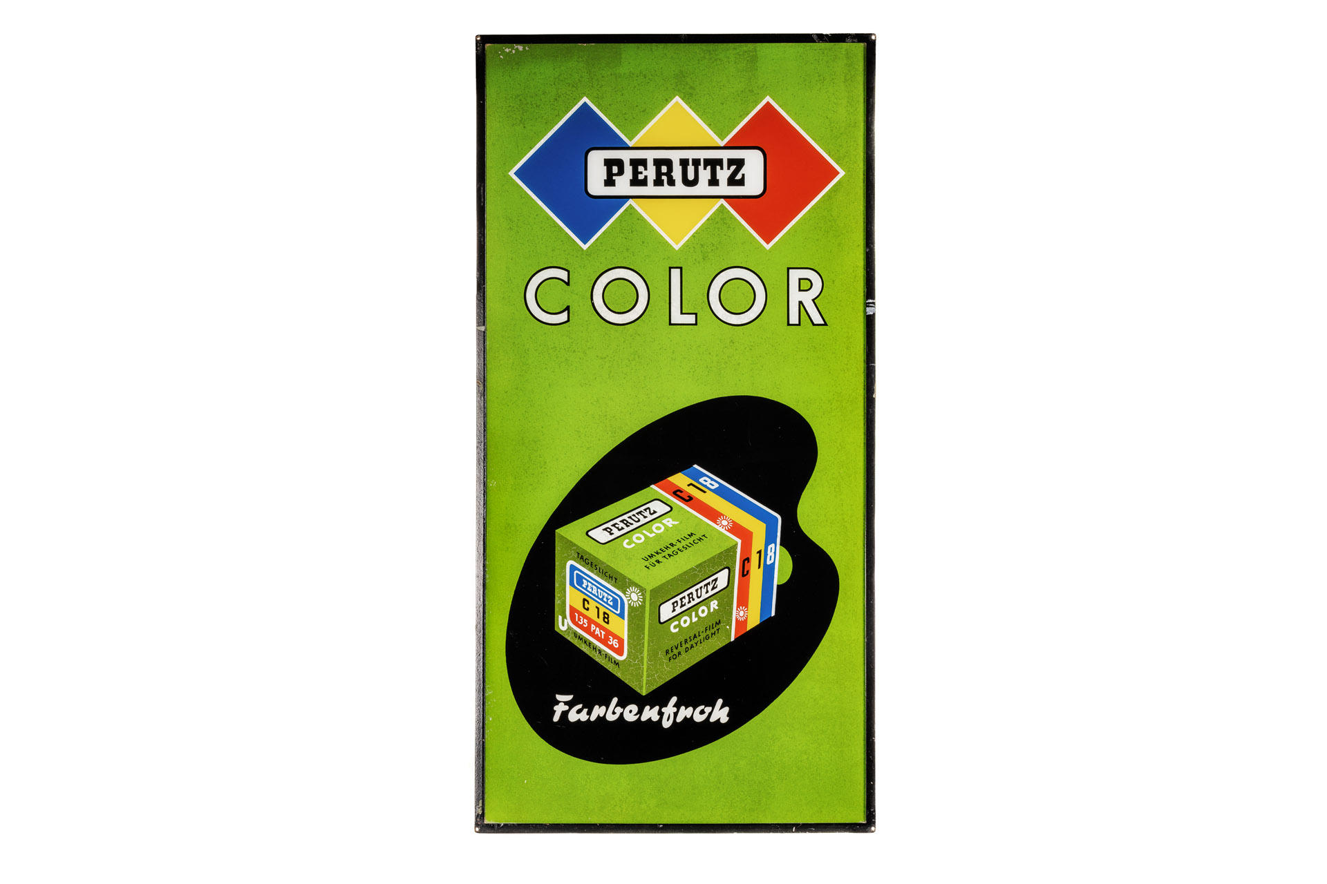 Perutz Display Sign Perutz Display Sign