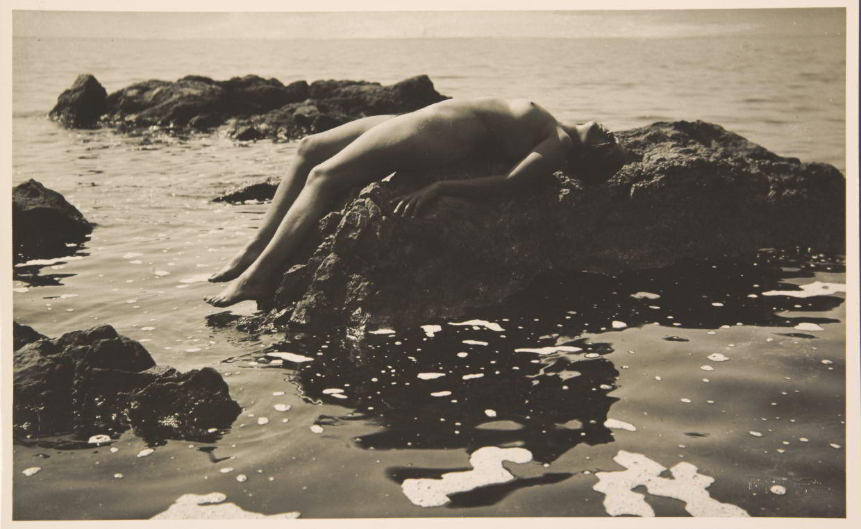 RUDOLF KOPPITZ (1884–1936) ‘Akt am Meer’ (Anna Koppitz), 1923