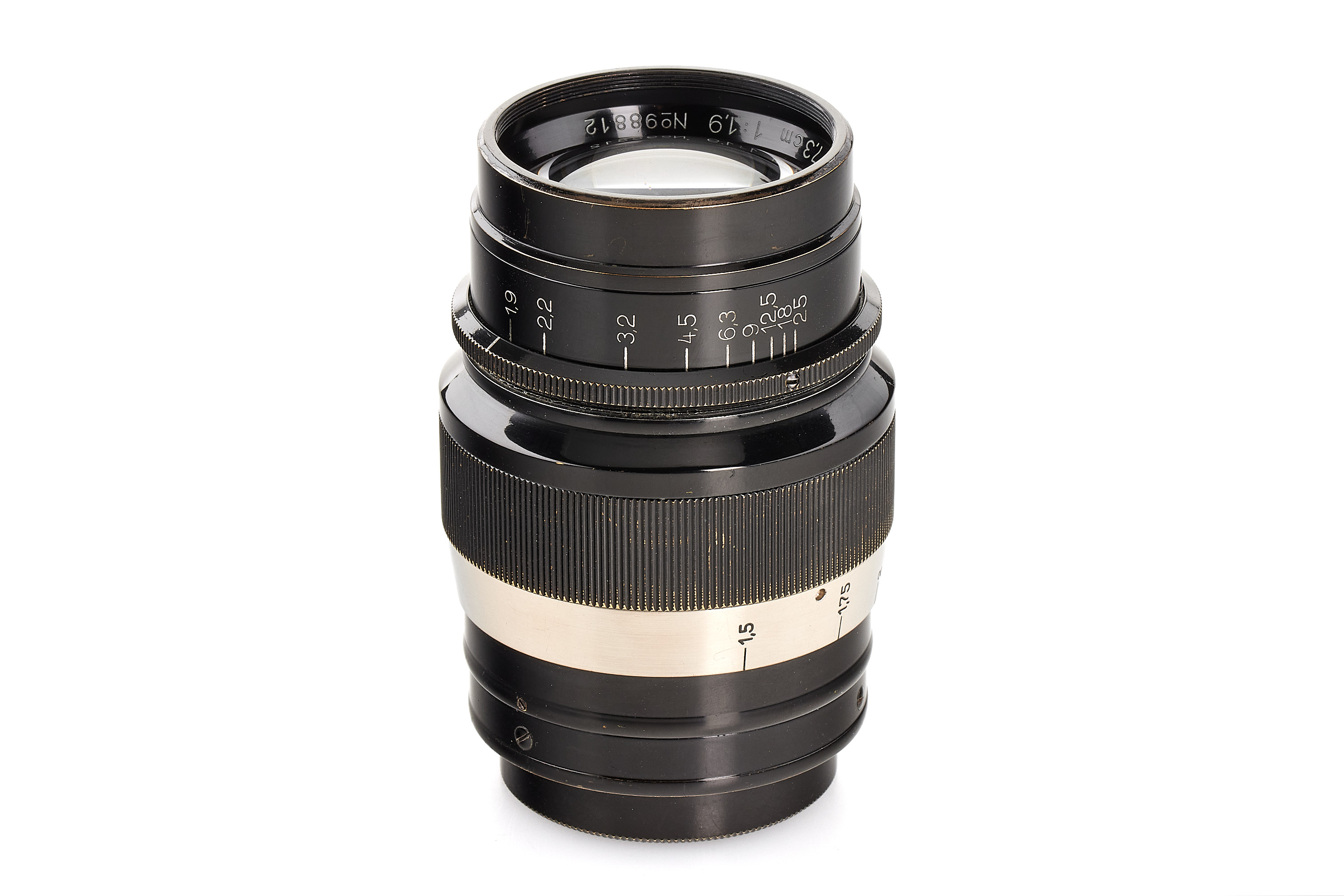 Hektor 1.9/7.3cm HEKON black/nickel