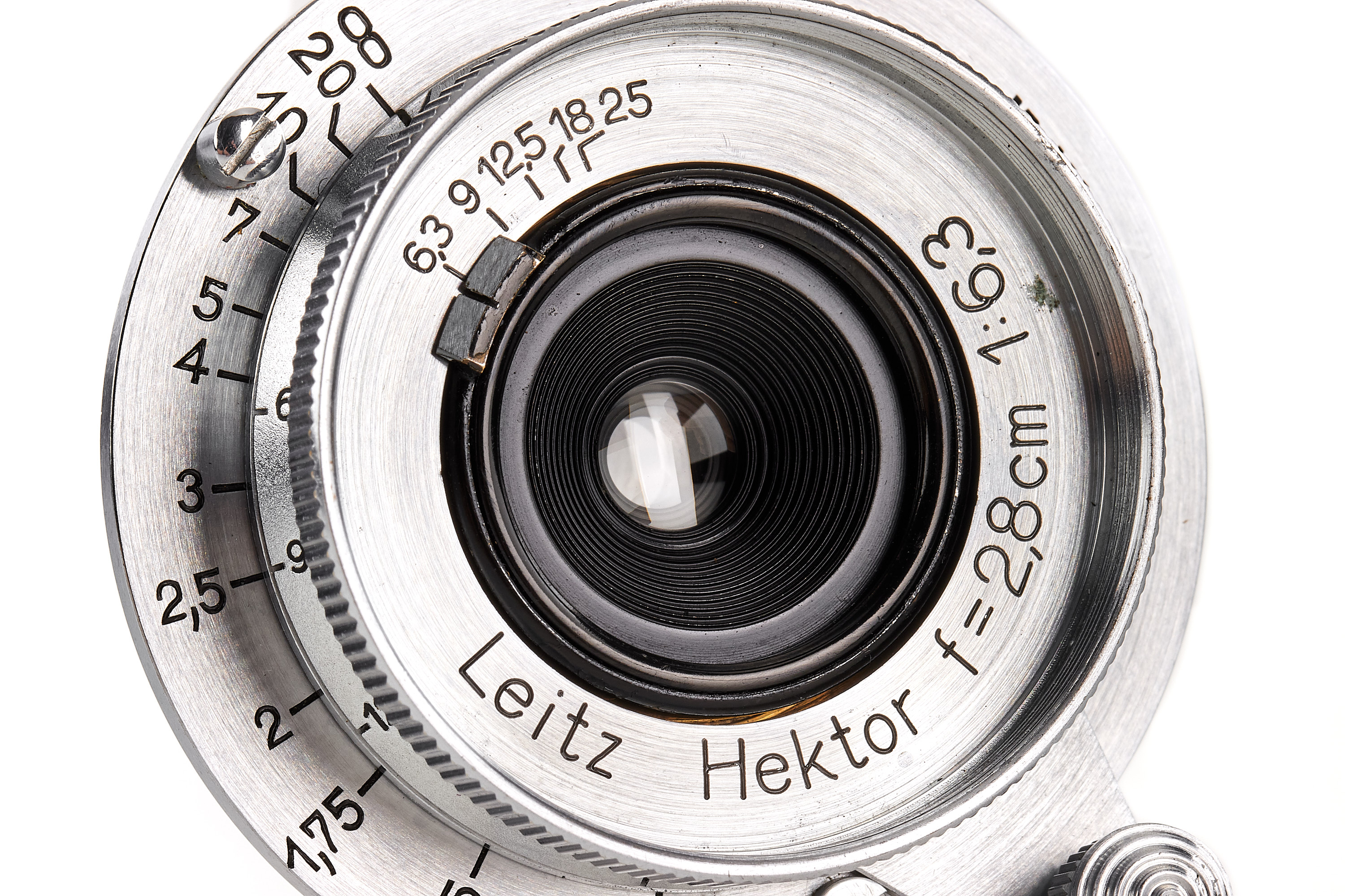 Hektor 6.3/2.8cm HOOPY chrome