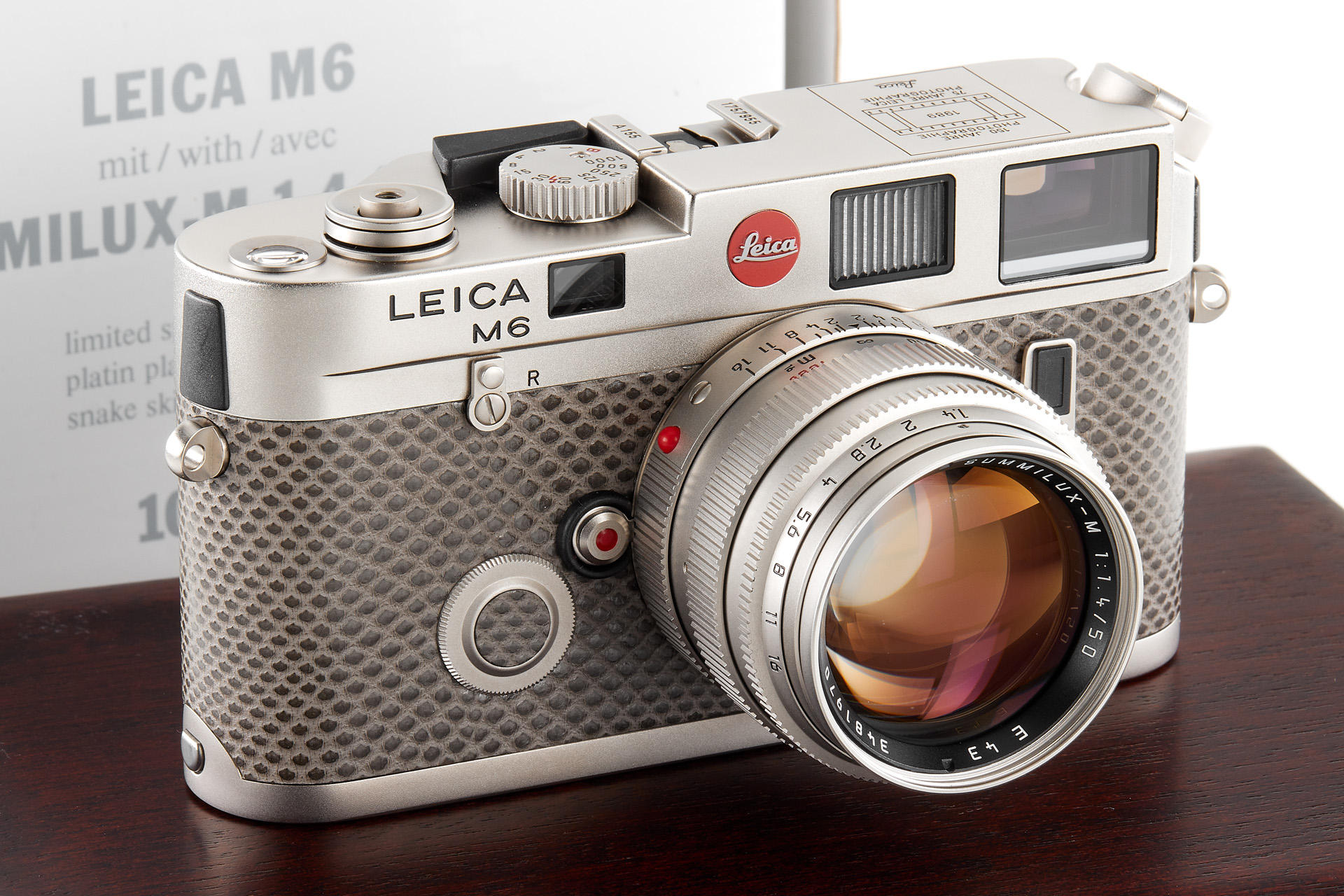Leica M6 Platin '150 Years' 10450 Leica M6 Platin '150 Years' 10450