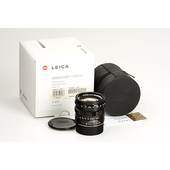 Summilux-M  1.4/50mm 11623 black paint