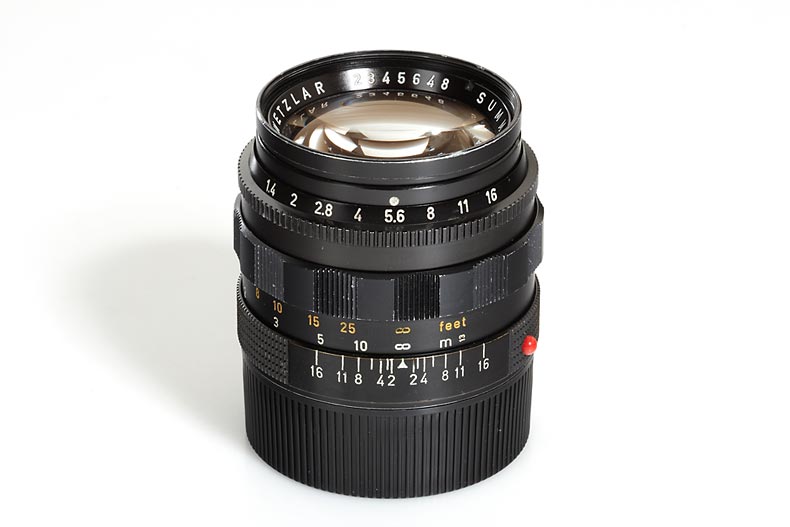 Summilux  1.4/50mm black paint