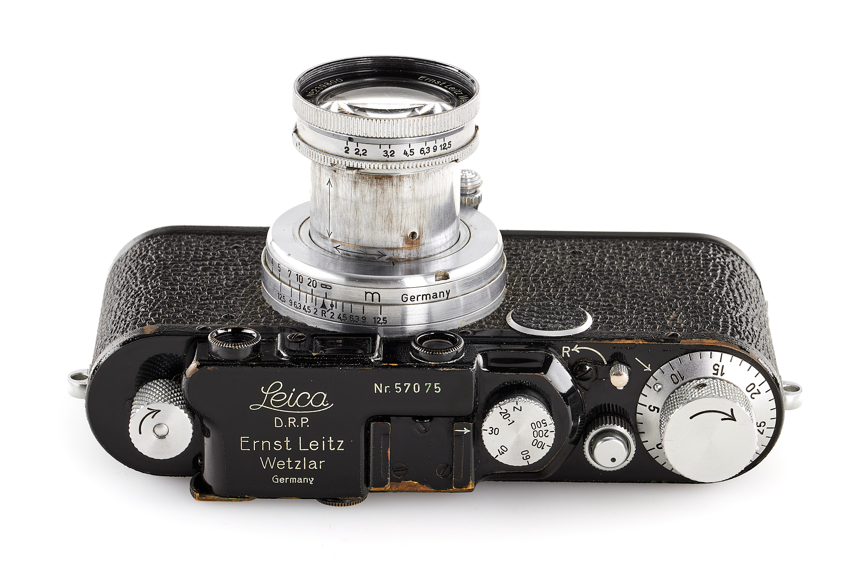 Leica III Mod. F black/chrome with Summar 2/5cm