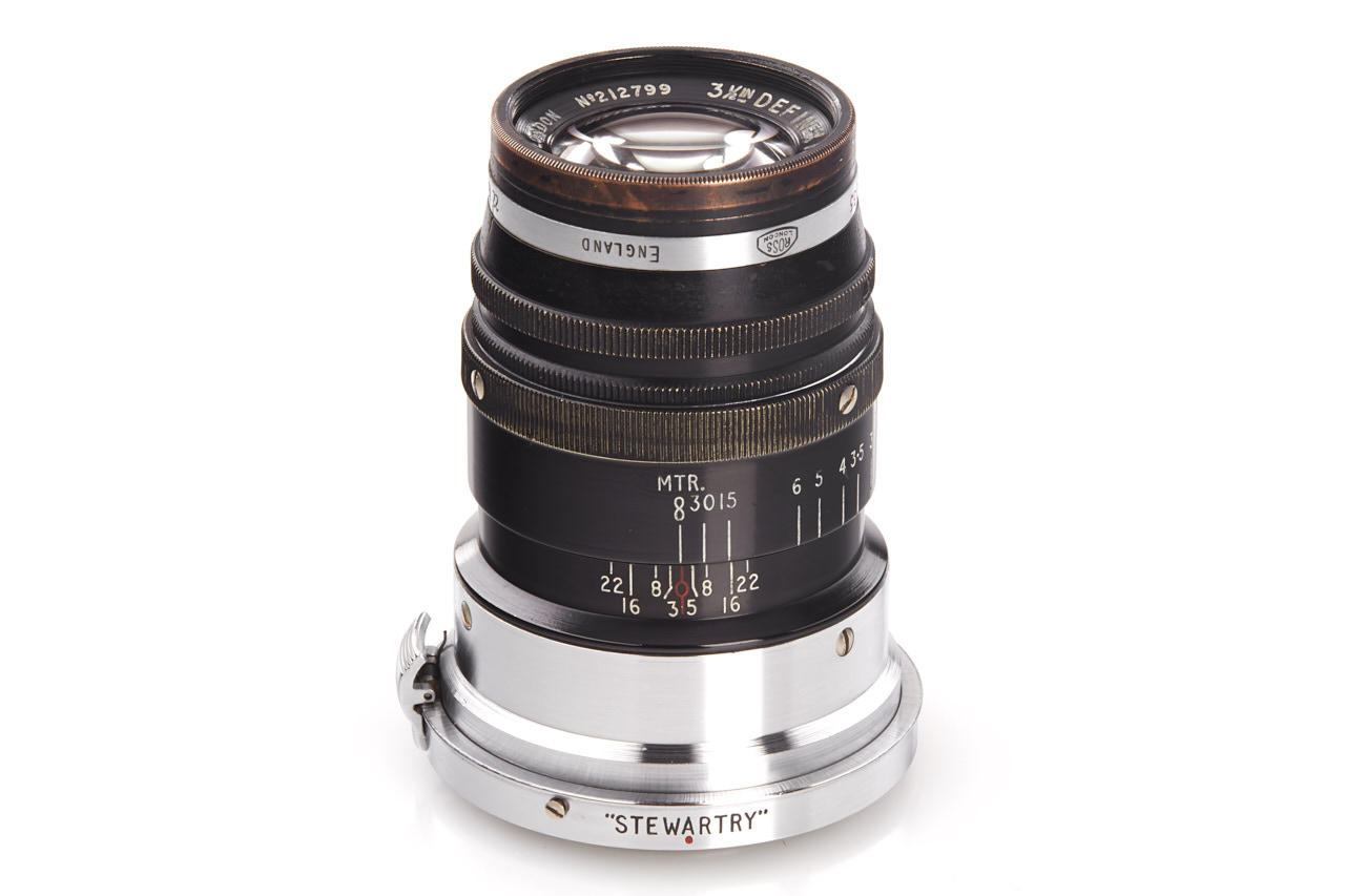 Ross London f. Contax Definex 3.5/3 1/2" (91mm)