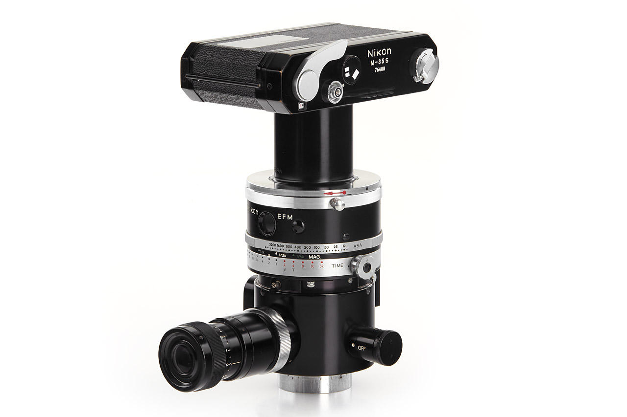 Nikon Microflex Adapter EFM with M-35S camera