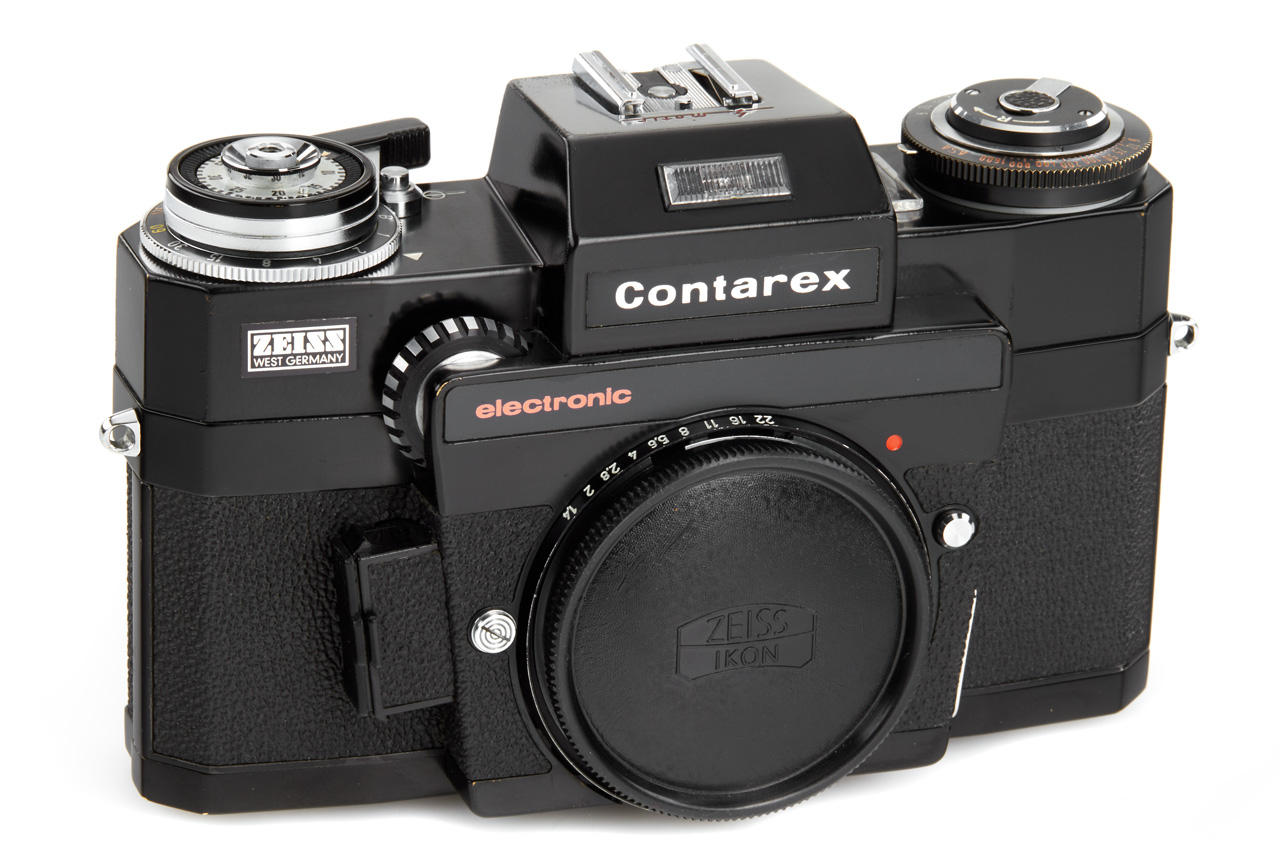 Contarex Electronic black paint