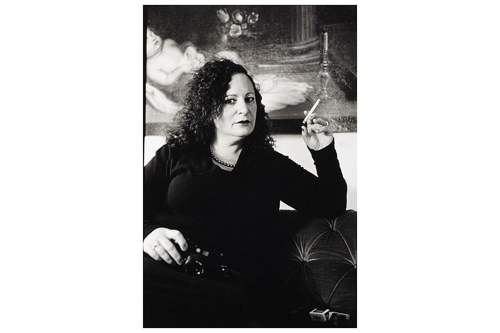 Michael Agel, Nan Goldin with her Leica