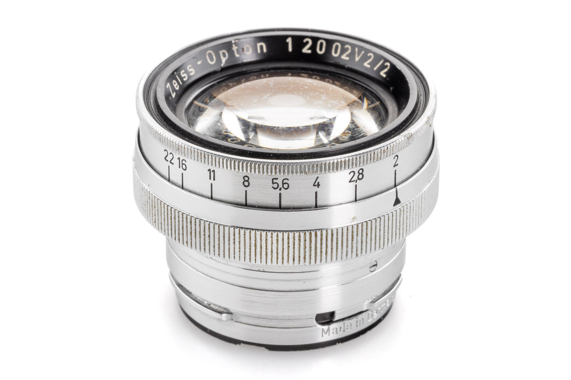 Zeiss-Opton f. Contax Biotar 2/50mm T prototype * Zeiss-Opton f. Contax Biotar 2/50mm T prototype *