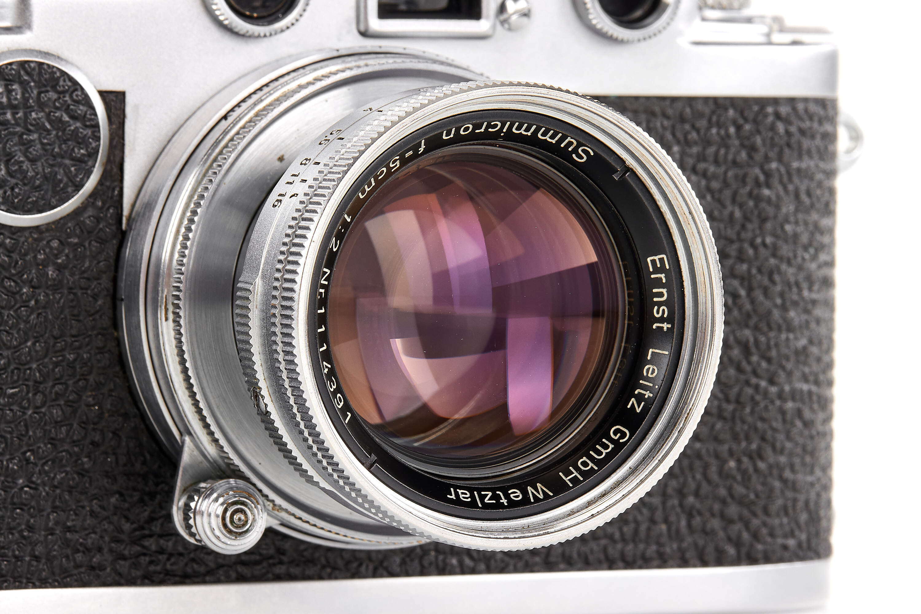Leica IIf with Summicron 2/5cm