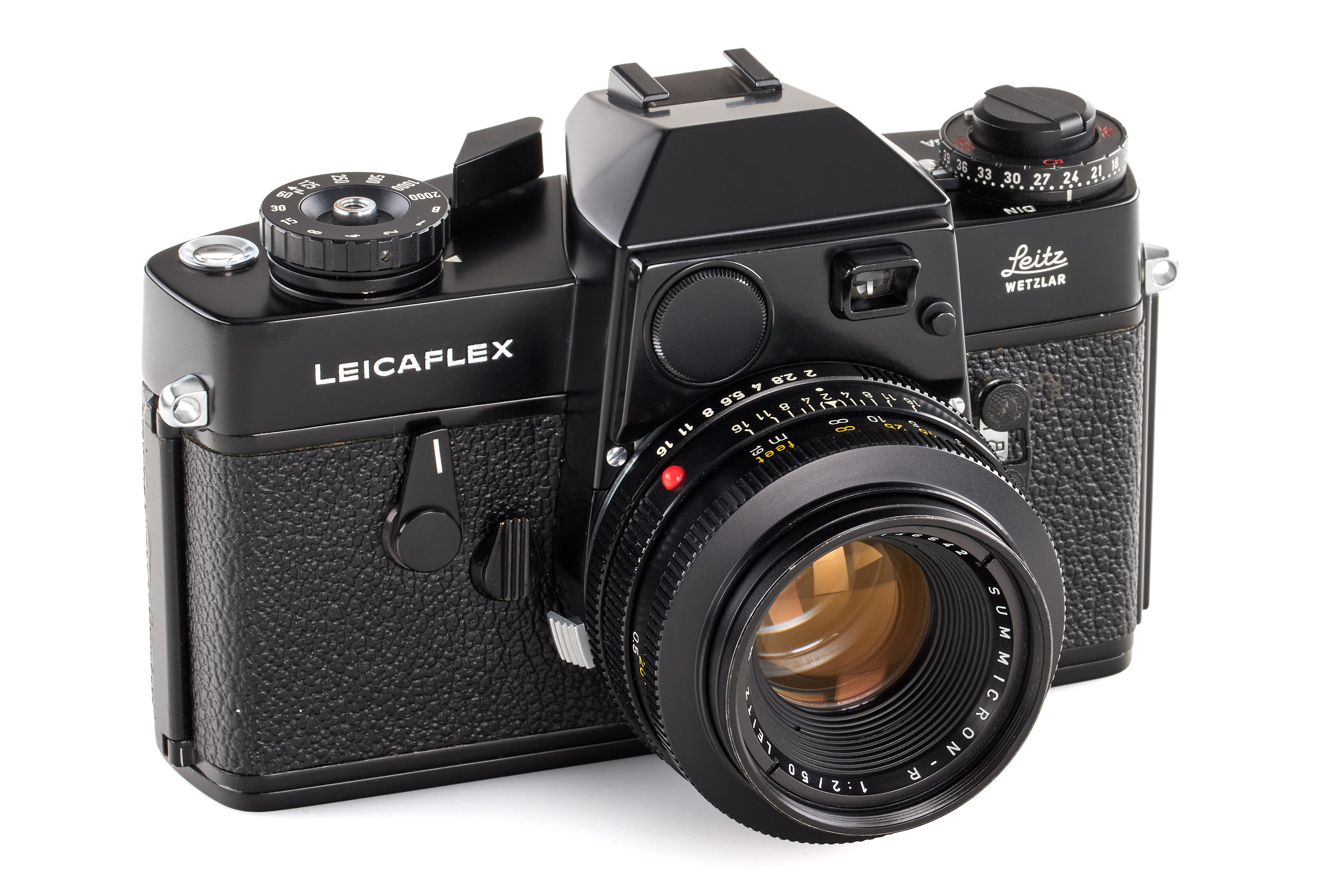 Leicaflex black paint