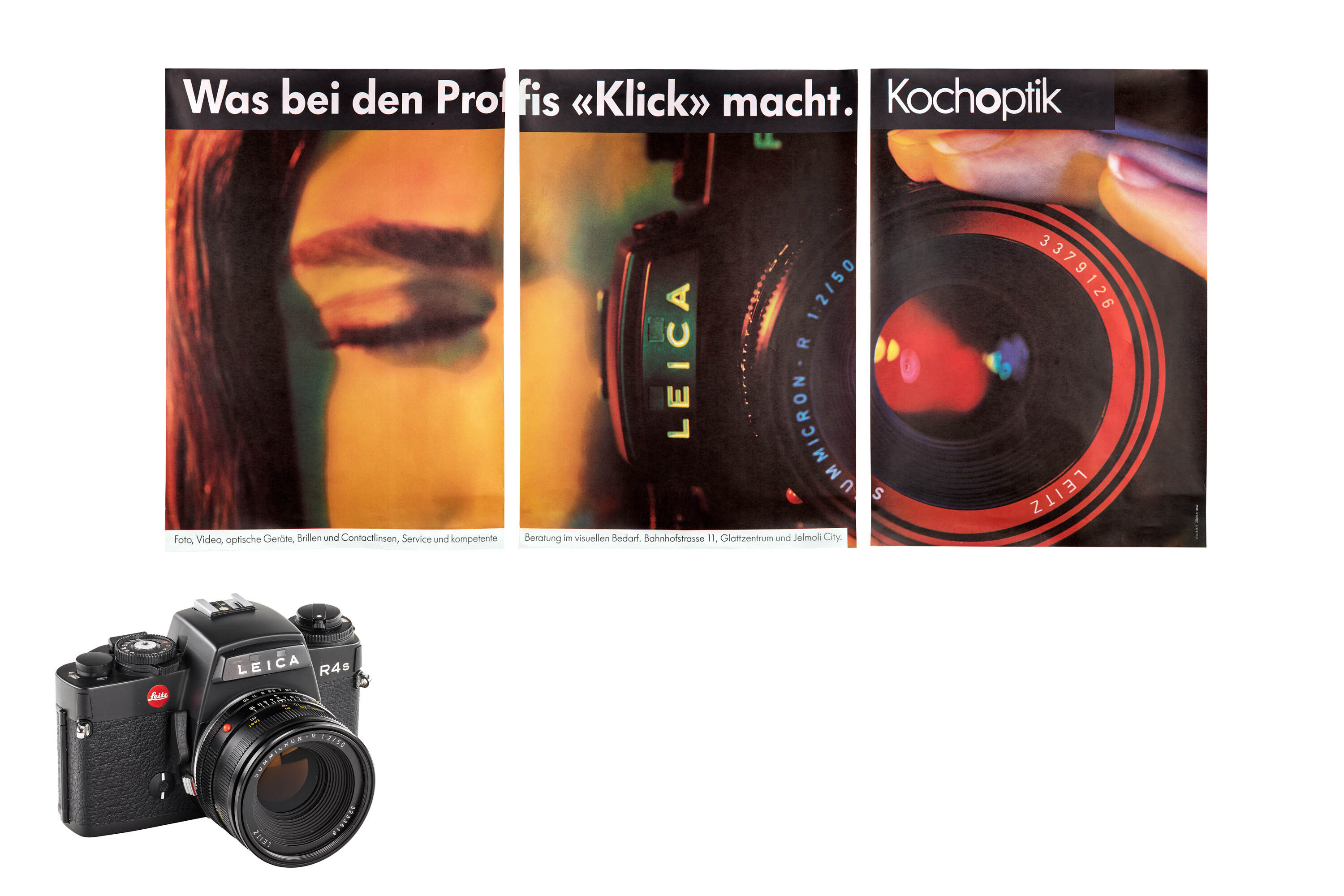 Leica R4 Poster Koch Optik Weltformat *