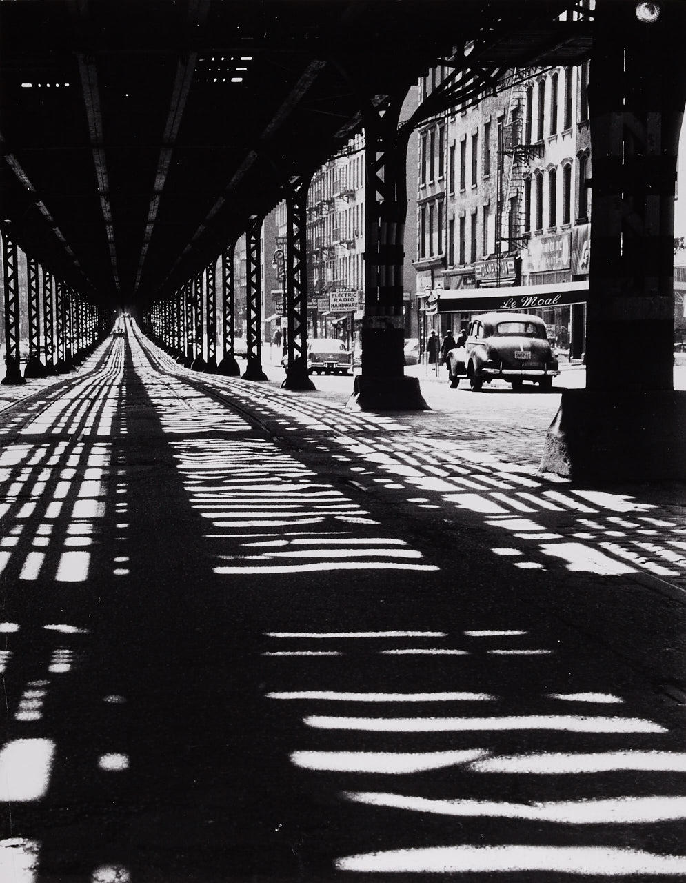 ROLAND PLETERSKI (1920-2000) Shadows, New York City 1950s