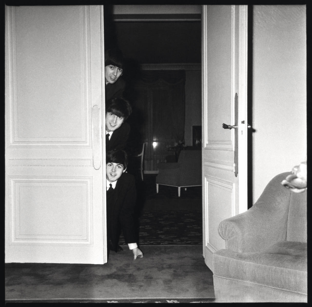 ANDRÉ SAS (* 1928) The Beatles, Paris January 1964