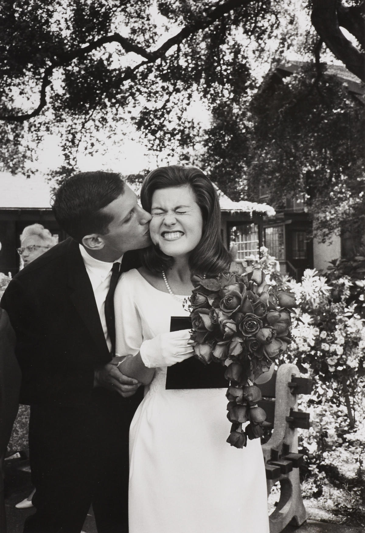 ALFRED EISENSTAEDT (1898–1995) Brautpaar / Bride and Groom, c. 1960